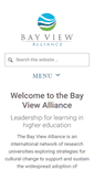 Mobile Screenshot of bayviewalliance.org